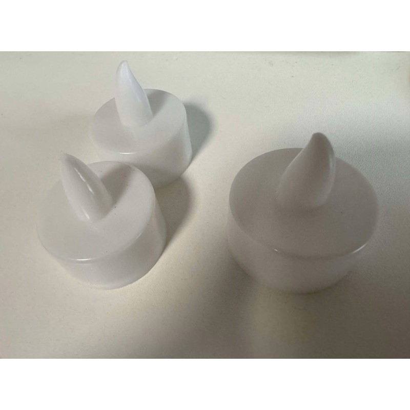 Fyrfadlys - elektrisk m/batteri