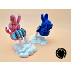 Flyvende kanin med finger