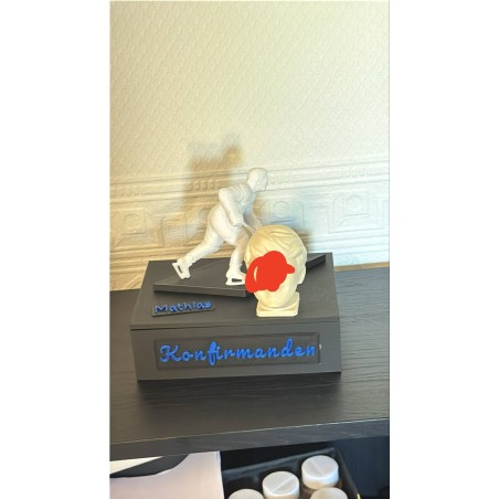 Ansigtsscan 3D 8cm høj