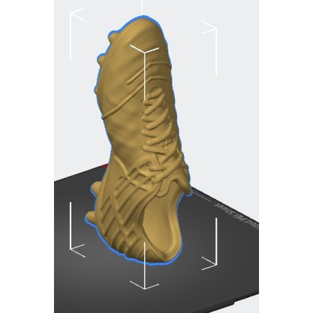 Fodboldsko (GULD) 20cm