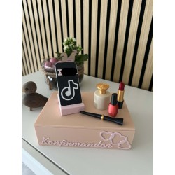 Makeup & Telefon gaveæske