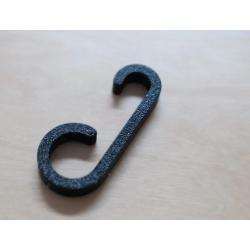 Holder til julelys - udendørs - J-form